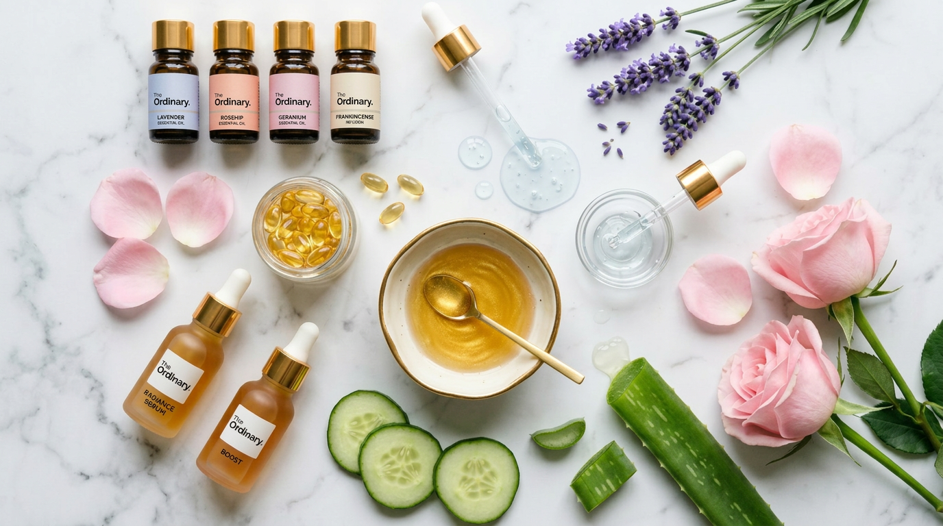 Ingredienti naturali del siero The Ordinary